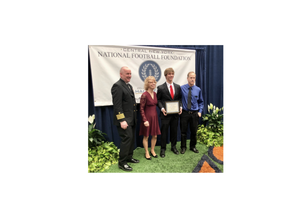 Clayton at Scholarship Event
