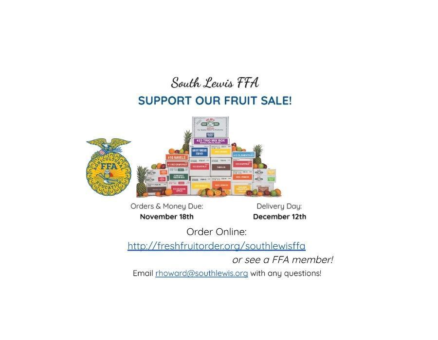 FFA fruit sale
