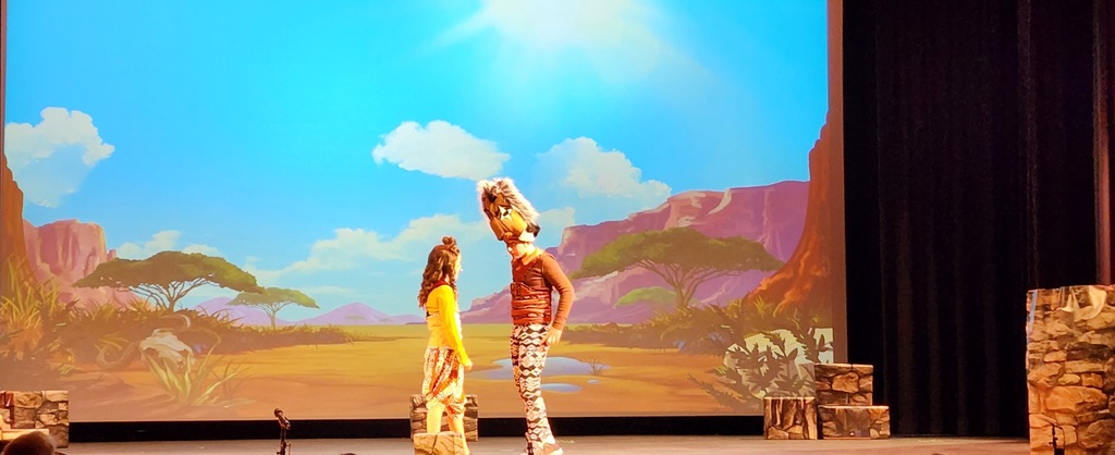 Scar and young Simba