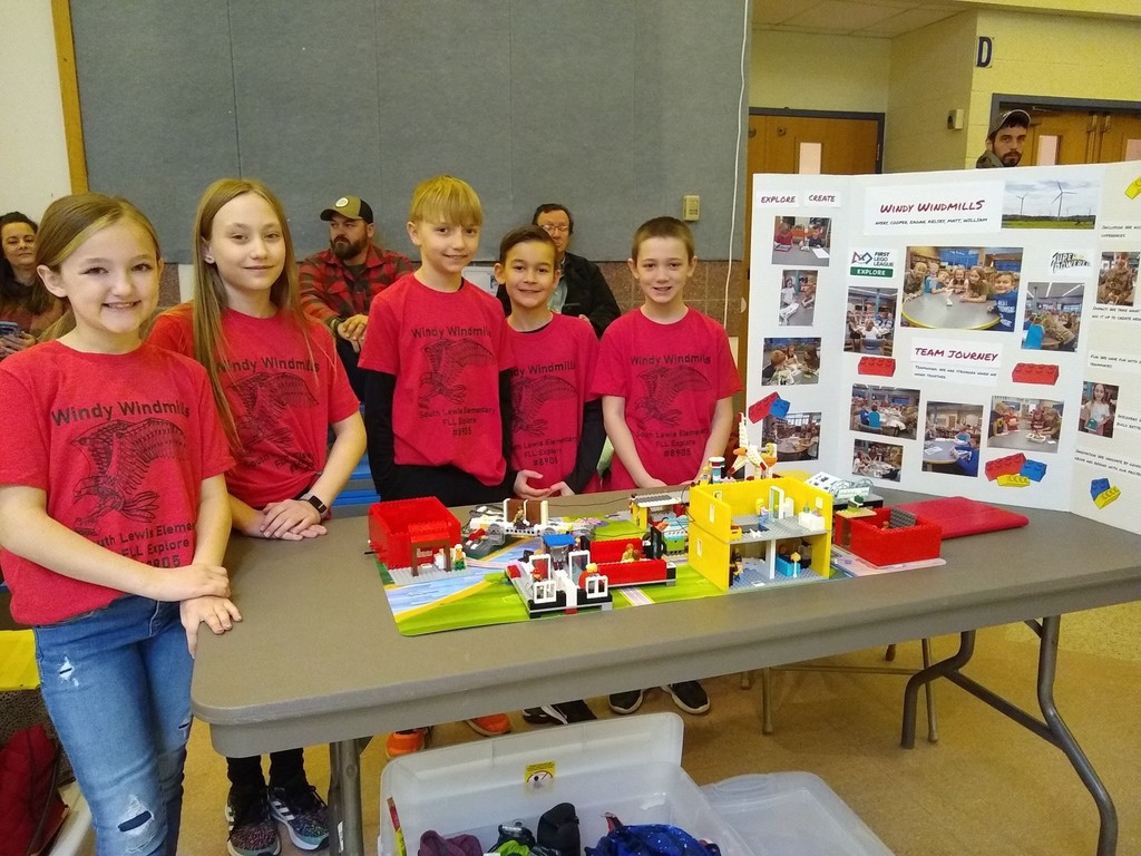 4th Grade Lego League at competition 2